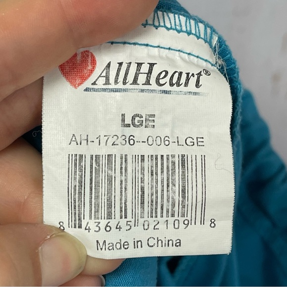 All Heart, Blue Drawstring/Elastic Waist. Size Large. In excellent condition! - Picture 4 of 5